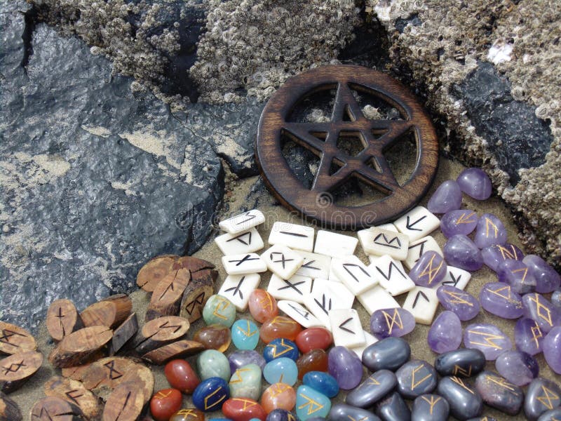 The many stunning colours of crystal, bone and wooden runes. The many stunning colours of crystal, bone and wooden runes.