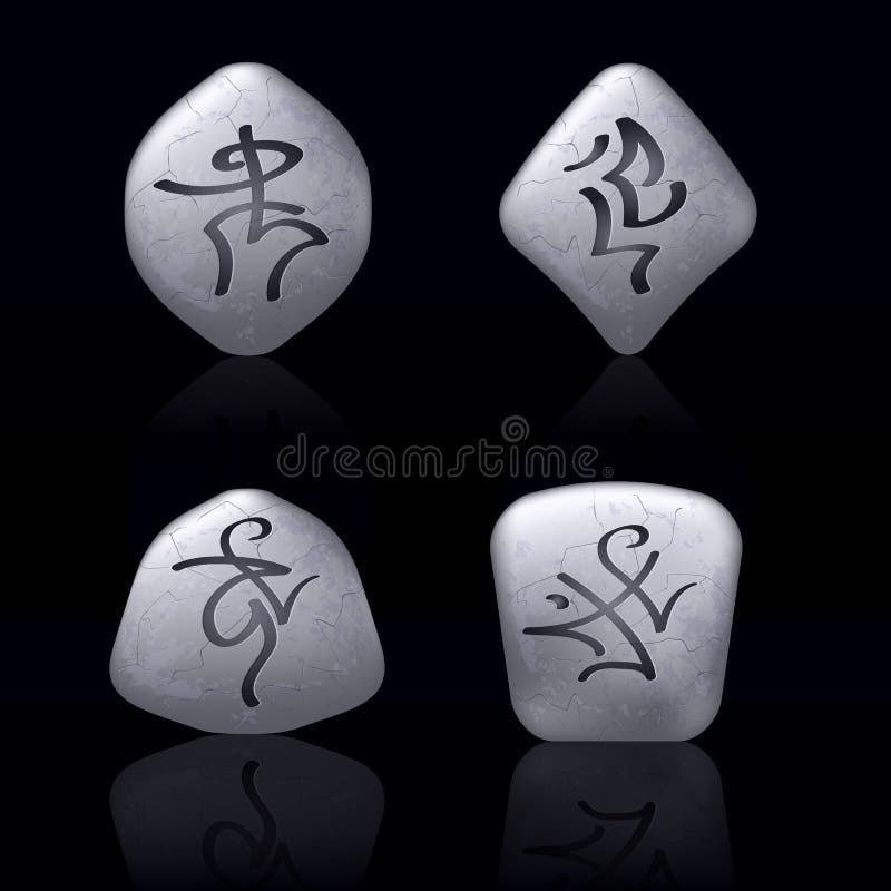 700+ Runes Stones Stock Illustrations, Royalty-Free Vector