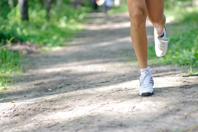 Runner stock photography