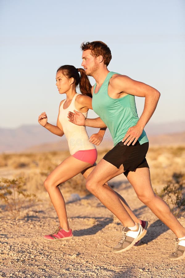 Couple Running