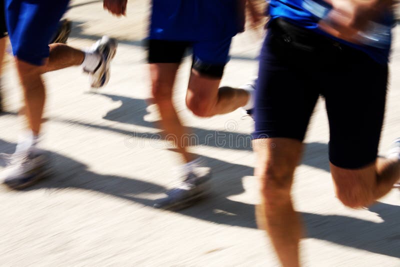 Runners Legs stock photography
