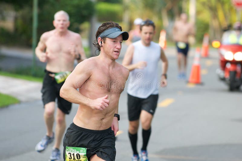 Male Marathon Runner editorial stock photo. Image of runners 23443163