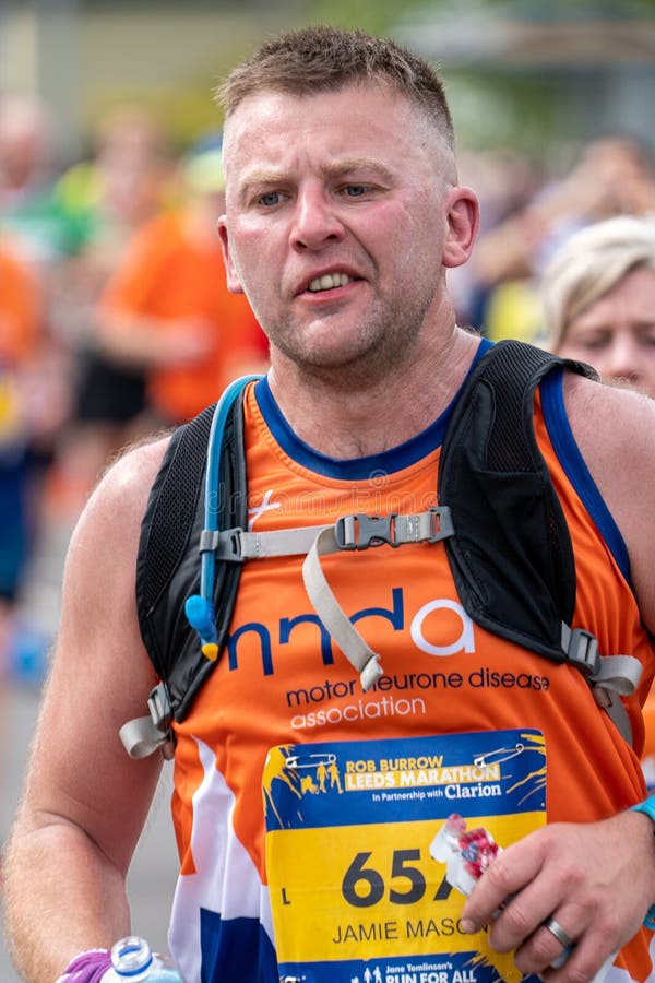 Leeds, United Kingdom Rob Burrow Leeds Marathon 2023 14 May 2023 Dreamstime