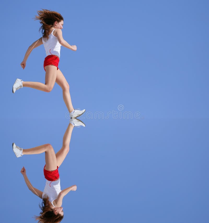 Running royalty free stock photo