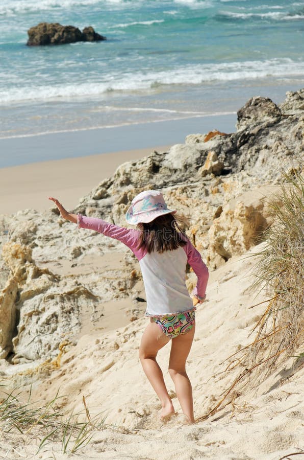 Running down the dune