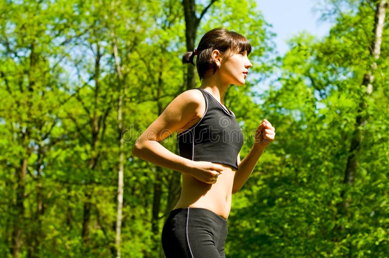 Running girl