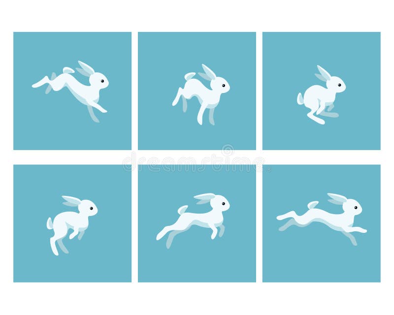 Running Rabbit Animation Sprite Stock Vector - Illustration of hare, bunny: 75921202 Running Rabbit Animation Sprite Stock Vector - Illustration of hare, bunny: 75921202