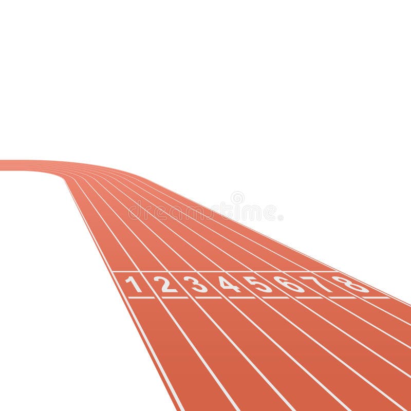 Running race track background royalty free illustration Running race track background royalty free illustration