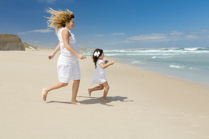 Running to the sea