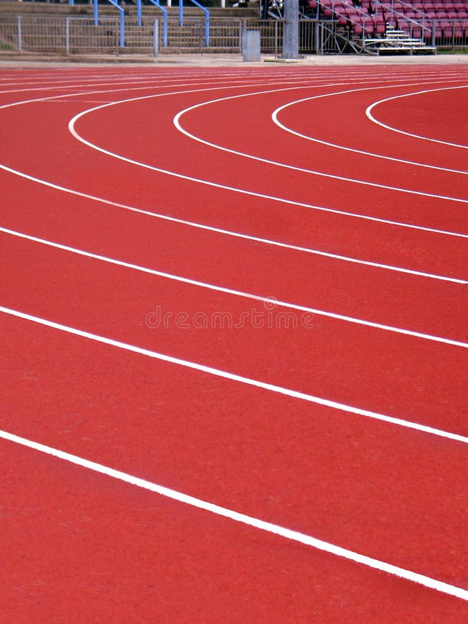 Download Running track stock image. Image of racetrack, lines, colors - 454985
