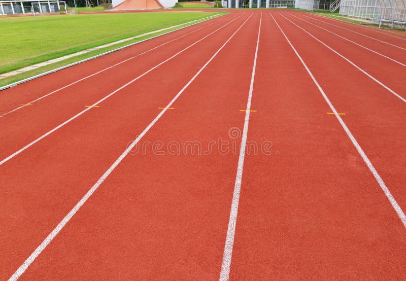 Running track lines