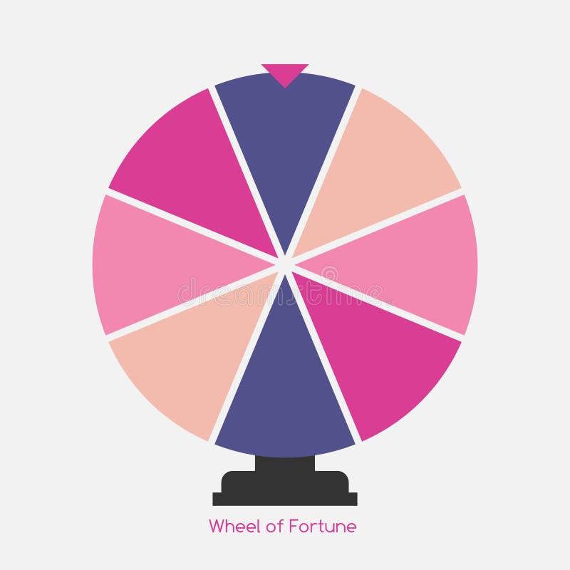 Ruota della fortuna, Lucky Icon Illustrazione di vettore royalty illustrazione gratis Ruota della fortuna, Lucky Icon Illustrazione di vettore royalty illustrazione gratis