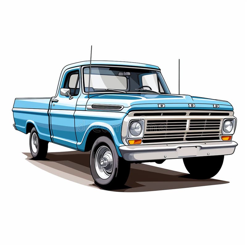 Ruote vibranti del pickup royalty illustrazione gratis