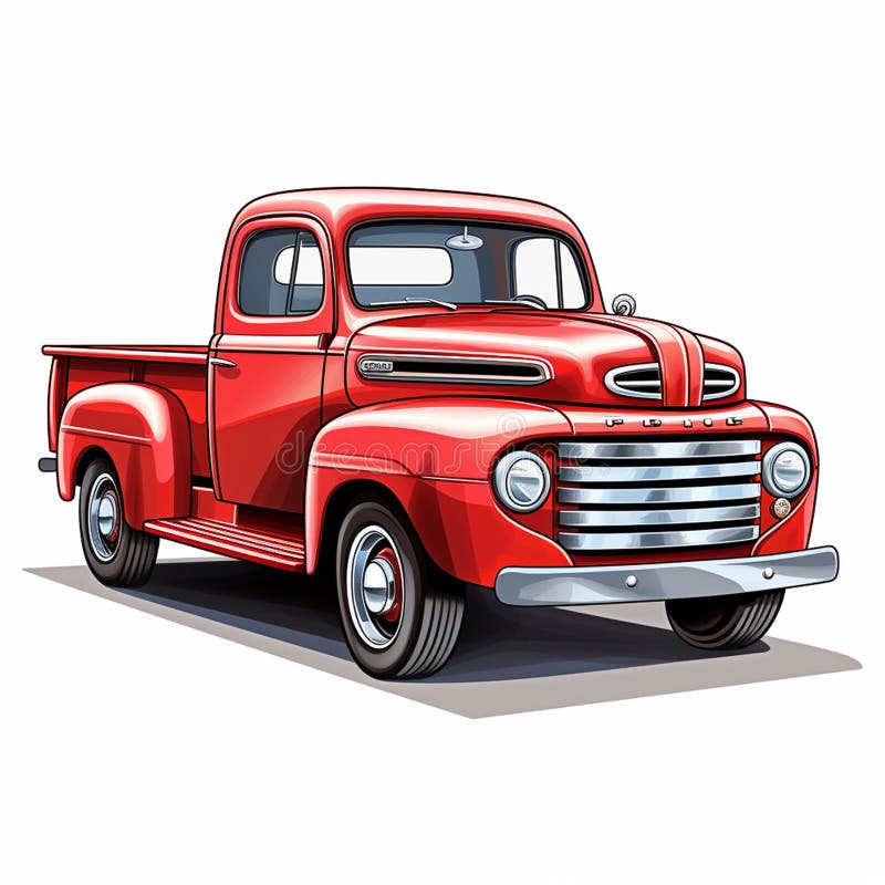 Ruote vibranti del pickup illustrazione di stock