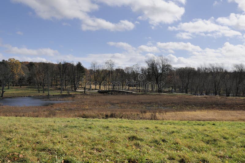 Rural Area In Massachusetts Stock Photo Image of clouds, field 16257022