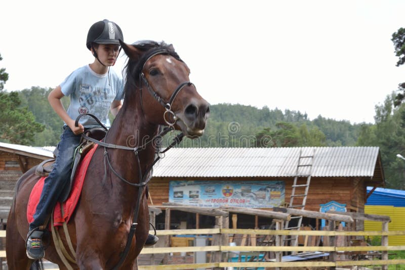 Riding the Stable-Boy