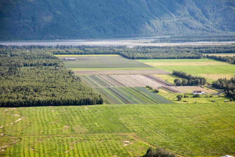 Rural Fields in Alaska stock image. Image of crop, agriculture 30600213