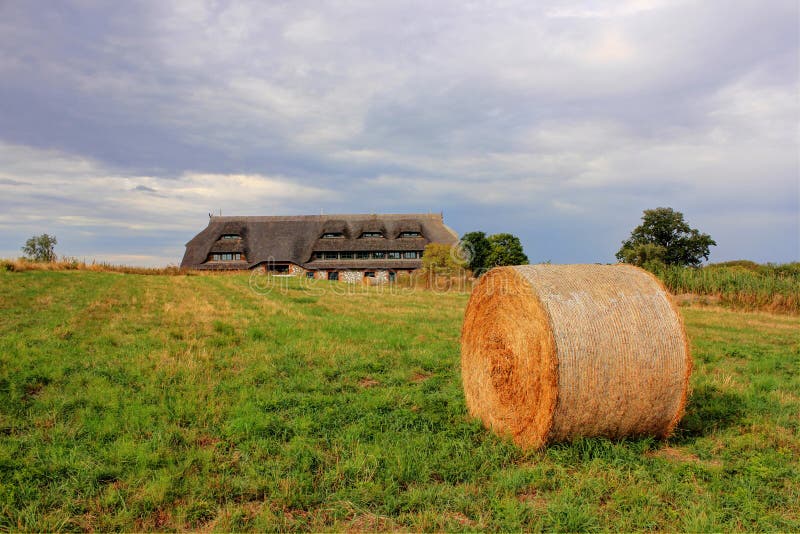 Rural landscape, Germany stock image. Image of house 34423625