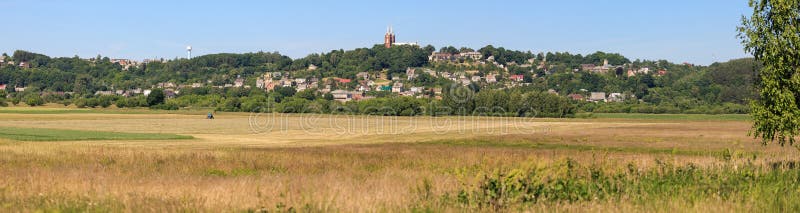 Rural lithuanian landscape