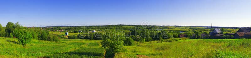 Rural panoramic view