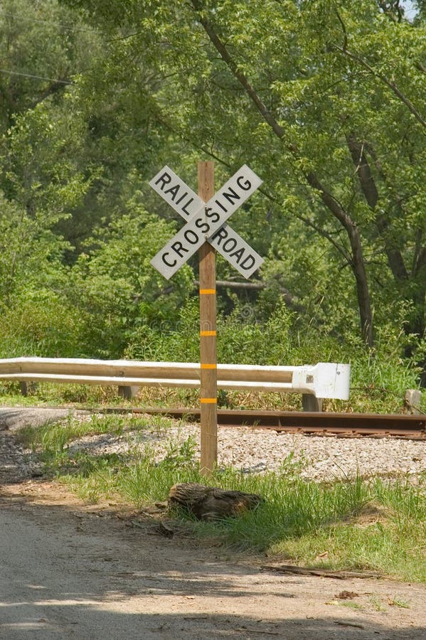 Download Rural Rail Road Crossing stock photo. Image of railroad - 10698