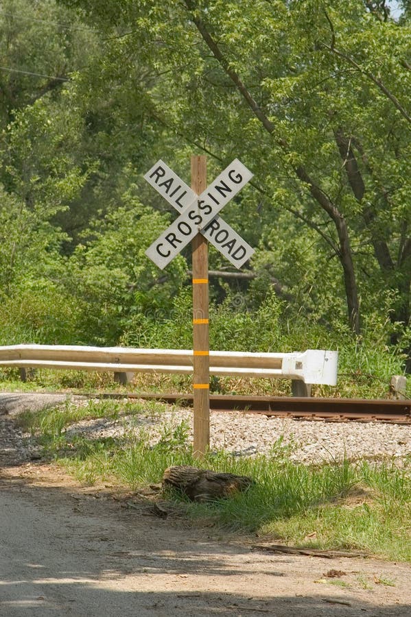 Rural Rail Road Crossing