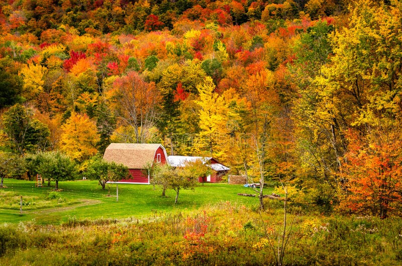 Rural Vermont in Autumn
