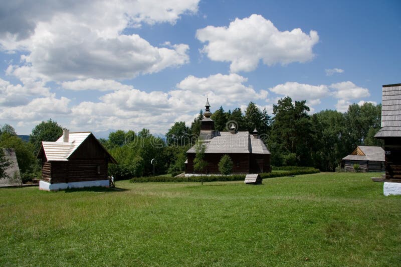 Rural village museum in Stara Lubovna