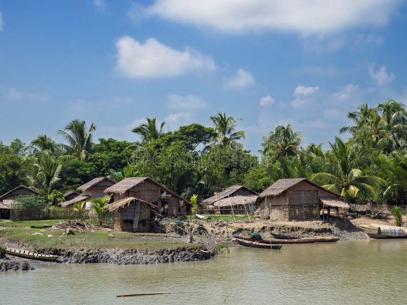 Rural village in Myanmar