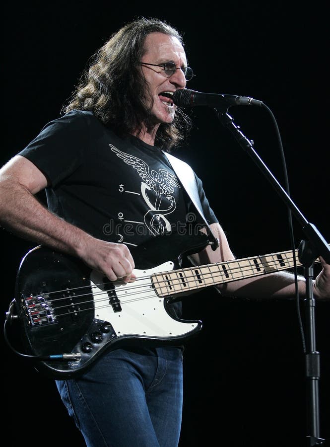 Rush performs in concert