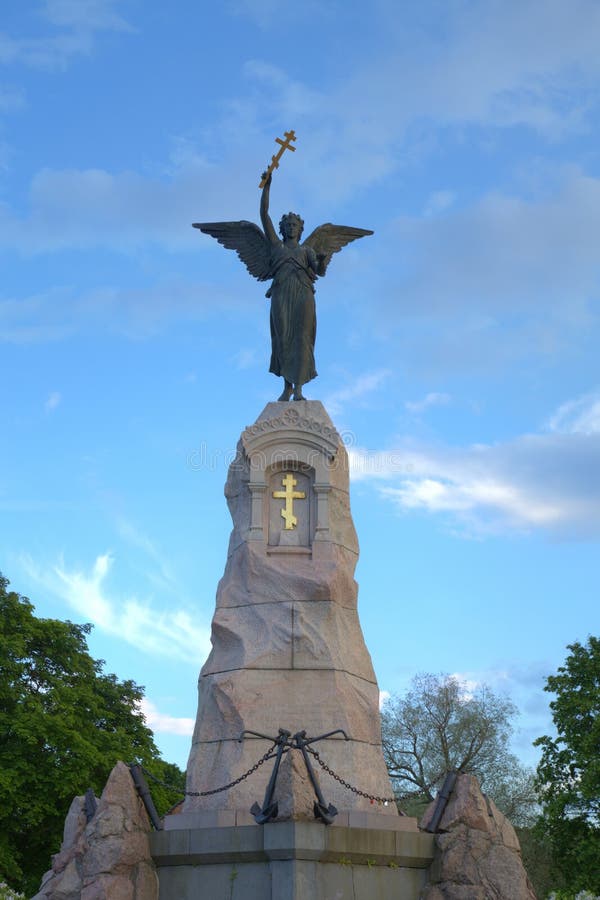 The Russalka (Mermaid) Memorial. royalty free stock photography