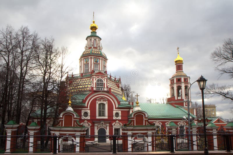 Russia. The Church Of St. John The Warrior.