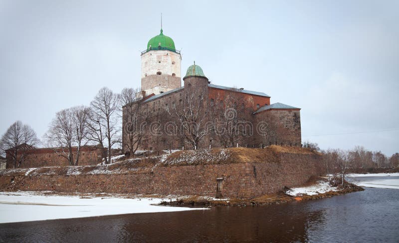 russia grodowy vyborg zdjęcie stock russia grodowy vyborg zdjęcie stock