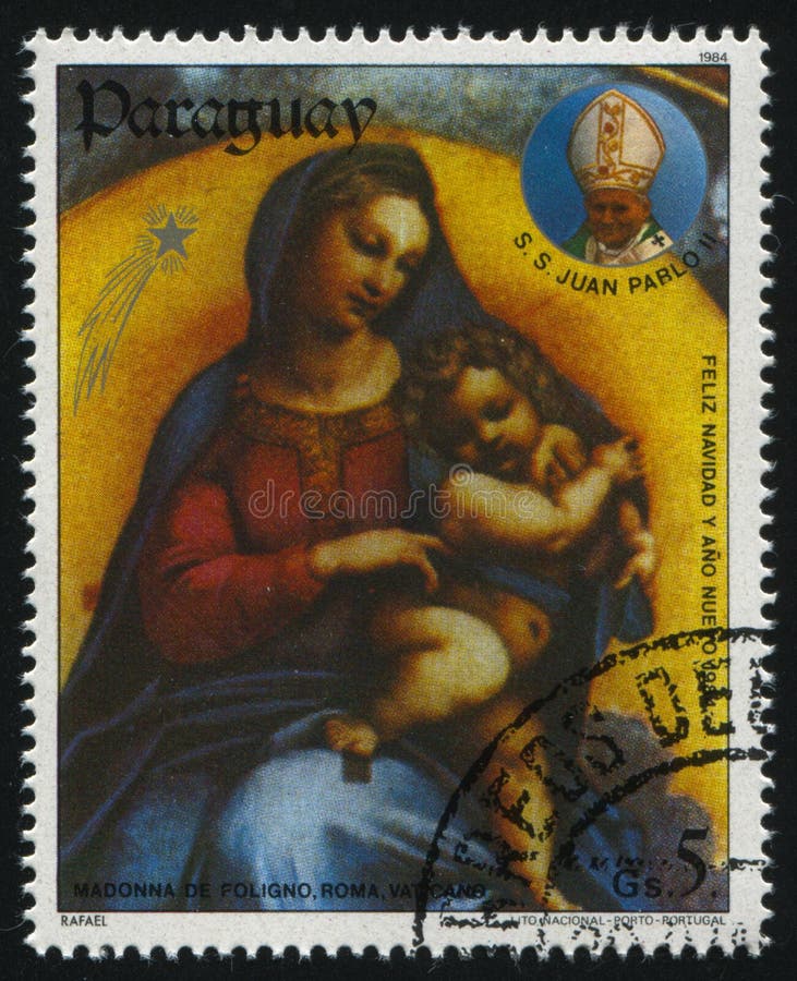 Madonna and Child by Raphael Editorial Image - Image of family, aged
