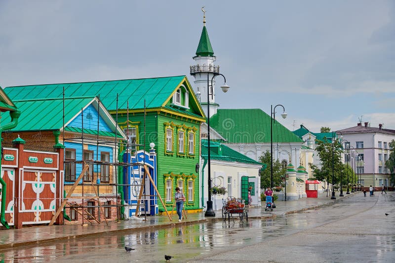 View Of Old Wooden Houses Russia Home For Nuns In An 