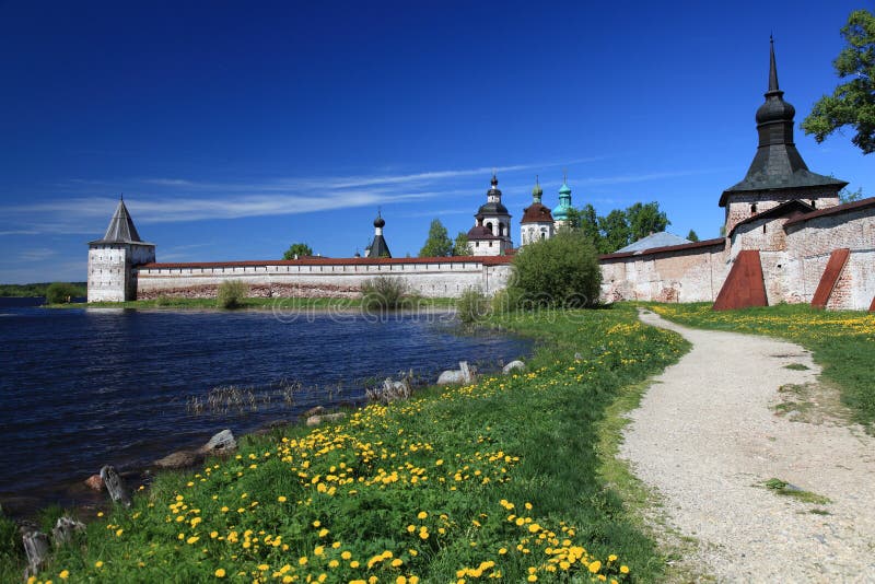 Russia.Kirillo-Belozersky monastery, overview