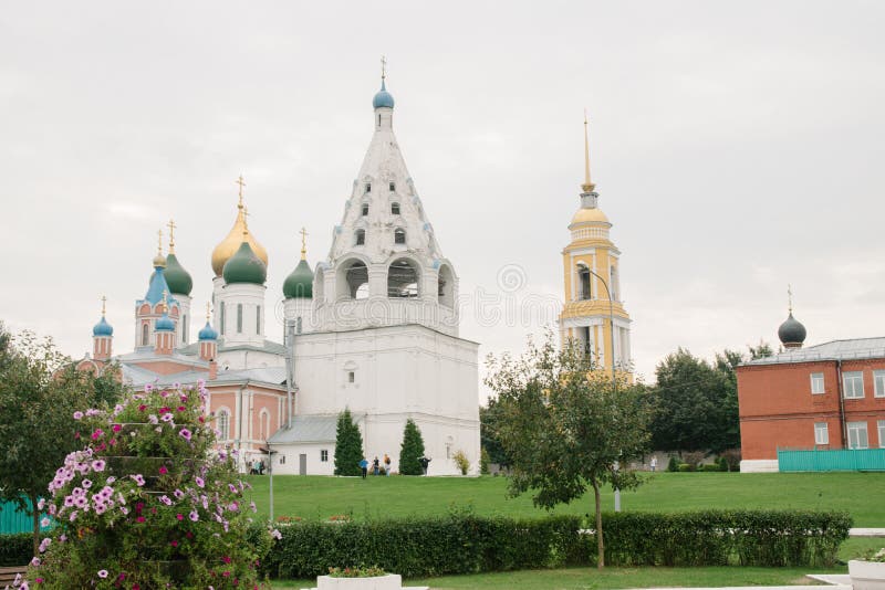 Russia Kolomna Cathedral Square In The Center Of The