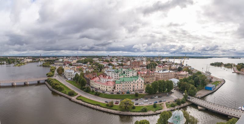 19.09.20 Russia, Leningrad region, city of Vyborg. royalty free stock photos