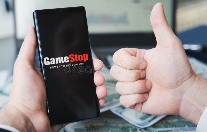 Gift Card of a Video Game in a Hand Editorial Photography - Image