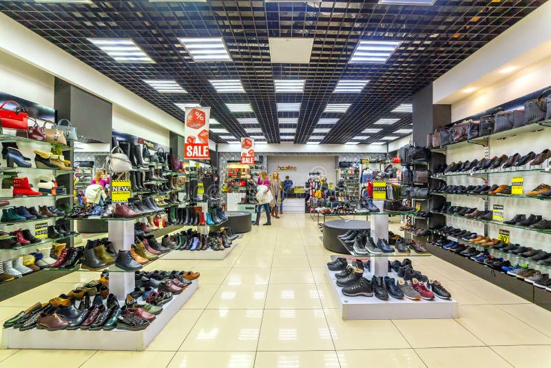 Shoe department store editorial stock photo. Image of sport - 33450813