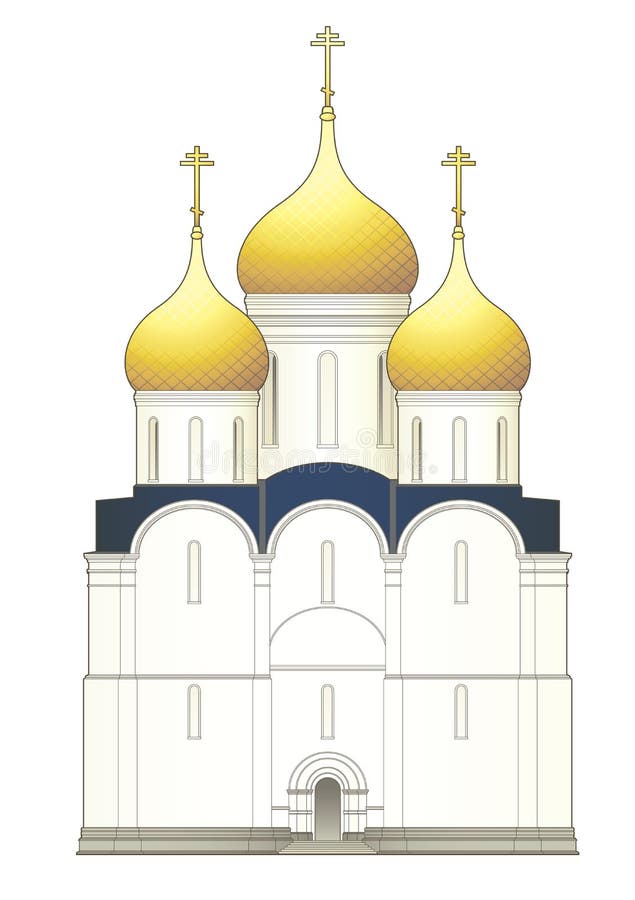 Russian ancient church