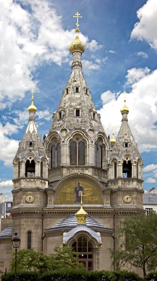 Russian church in Paris 1