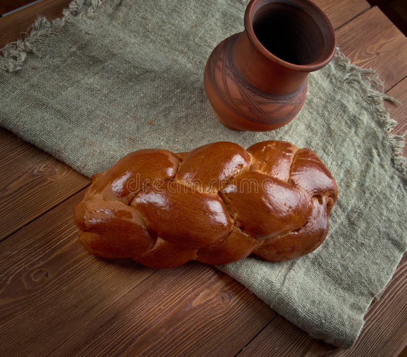 Russian Cream Roll Pletenka Stock Photo - Image of healthy, food: 49801960