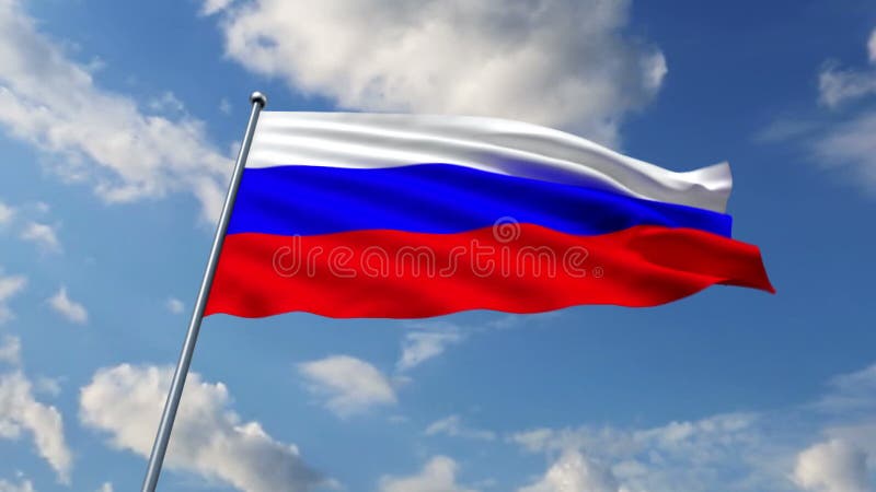 Stock Footage of Russian flag and coat , Stock Video