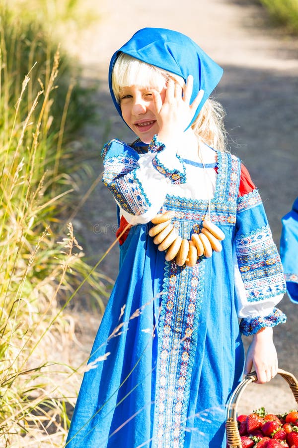 Russian kids stock photo. Image of sushka, girl, ethnicity - 57758196