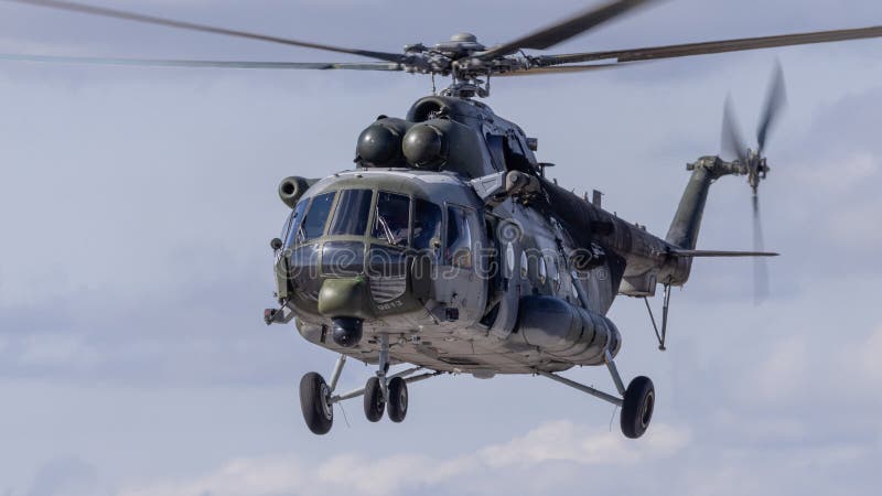 Russian military helicopter Mil Mi 17