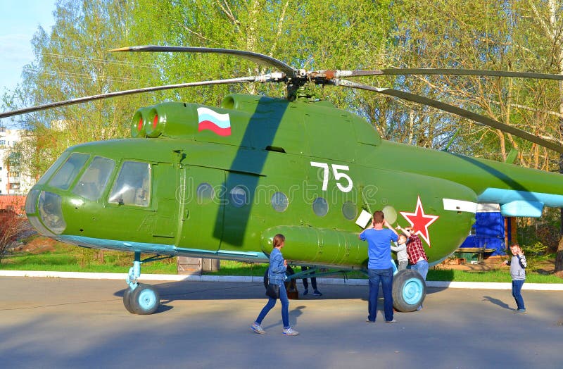Russian Military Helicopter Editorial Photo Image of industry, aero 71776181