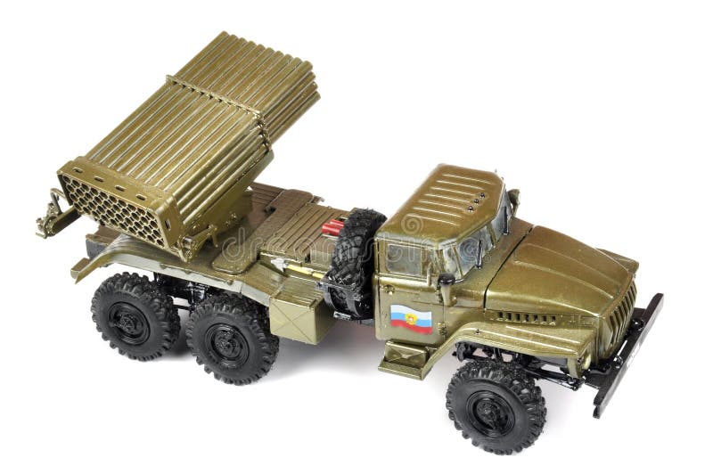 Russian MLRS stock photo. Image of industry, armed, 122mm 21663678