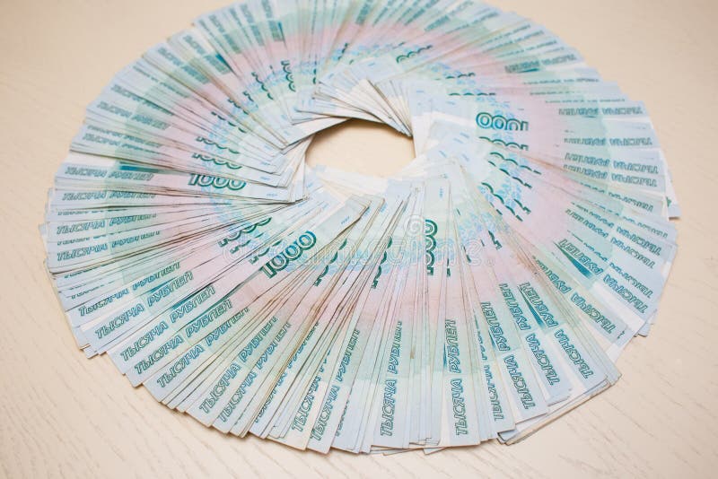 Russian money stock image. Image of bills, income, currency - 143967583