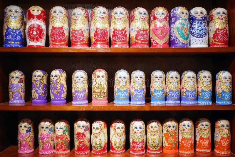 Russian nesting doll stock photo. Image of shoots, culture 246418394